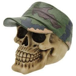 DAS Novelty P754710 Skull with Camo Hat