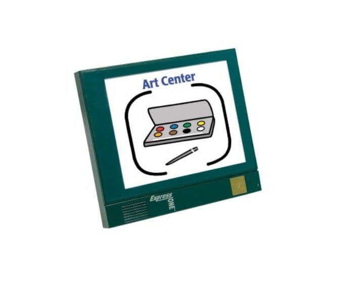 Attainment 1283163 Durable Light - Weight Express One Single Message Talker, 5 x 7 In.