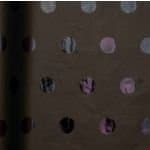 Black on Black metallic hotspots suttons Printed Patterned Tissue Wrapping Paper luxury 5 sheets