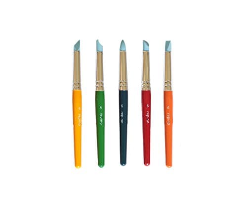 Multi Tip Inter Repino Silicone Modelling Brush Set of 5, Size 6