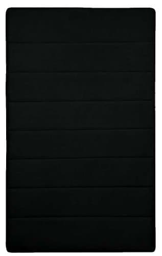 Hydrodry Black Ultimate Performance Memory Foam Large Bath Mat, 50 x 90 cm Anti Slip