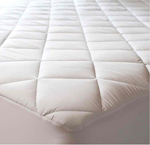 Microfibre 30cm 12" Deep Quilted Mattress Protector Cover Topper Single, Double, King, Super king, Cot Bed Pillow Protector, (Double)