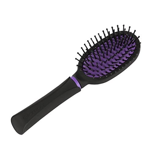 Glamour Studio Antibacterial Oval Cushioned Paddle Brush (Assorted Colours)