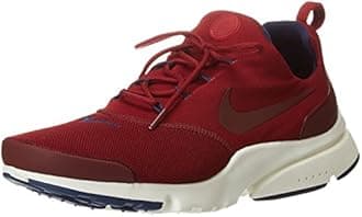 Nike Men’s Presto Fly Low-Top Sneakers, Red (Team Red/Team Red-Navy-Sail 604), 8 UK