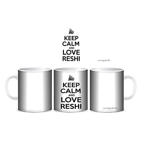 Creepyshirt - KEEP CALM AND LOVE RESHI MUG