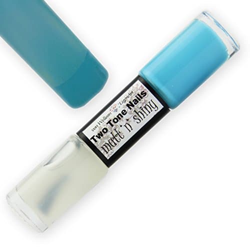 EigenArt Nail Polish Two Tone Matt'n'Shiny Set - blue