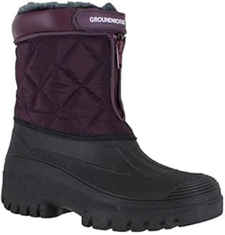 Groundwork LS87 Womens Muckers Mukker Stable Winter Waterproof Lined Snow Boots