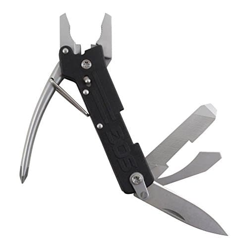 SOG Micro ToolClip | 9 Tools w/ Blade, Pliers, Screwdrivers, Bottle Opener, & File (TC1001)
