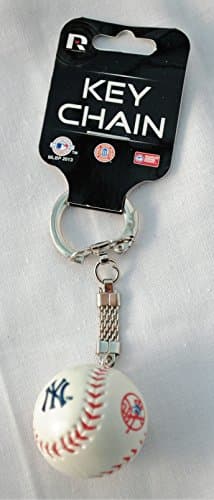 New York Yankees Baseball Keyring