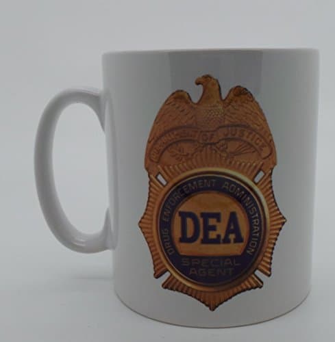 DEA, D.E.A Mug, FBI, Special Agent, GPO Group Exclsuive Design, DEA Mug, Funny Gifts, Microwave Dishwasher Safe 11oz Mug Cup
