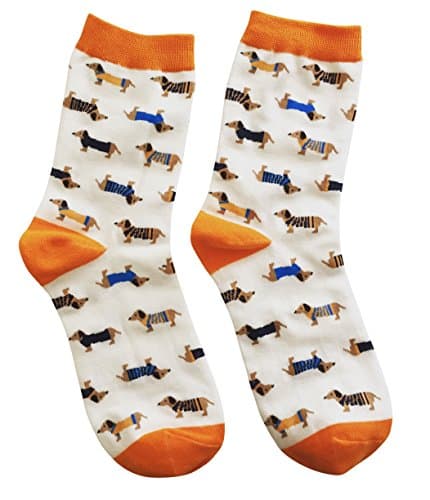 Dachshund Sausage Dogs Pattern Socks