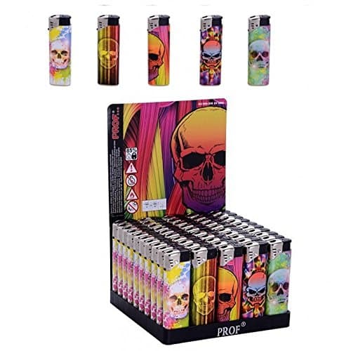5 SKULLS SKULL LIGHTER CHARGER PROF