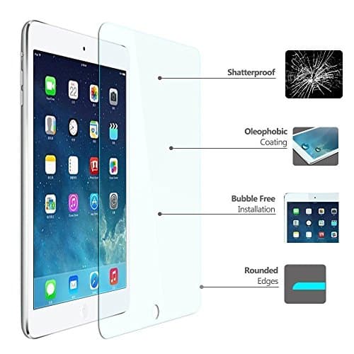 Apple iPad Pro 10.5" Tempered Glass Shatterproof Screen Protector MOFRED Tempered Glass Screen Protector for Apple iPad Pro 10.5" Retail Packed with Cleaning Cloth and Application Kit