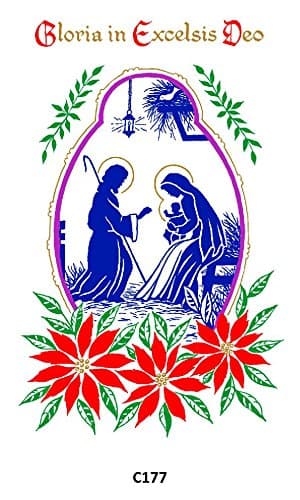 10 Religious Christmas Cards C177