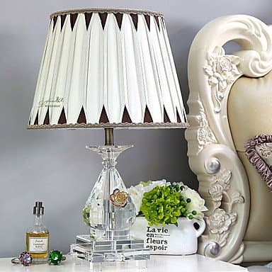 Ambient Light Metallic Table Lamp Eye Protection On/Off Switch AC Powered 220V Dark Yellow , dark yellow