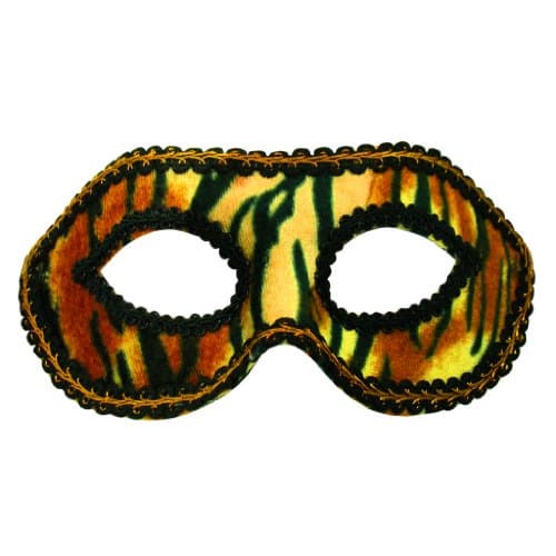 OMYGOD TIGER PRINT PARTY MASK