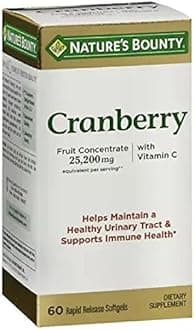 Nature's Bounty Nature's Bounty Triple Strength Natural Cranberry, 60 caps