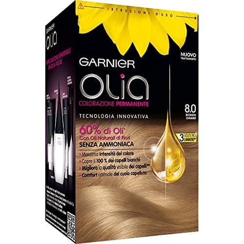 Olia permanent colouring and bleaching 8.0 Biondo Chiaro