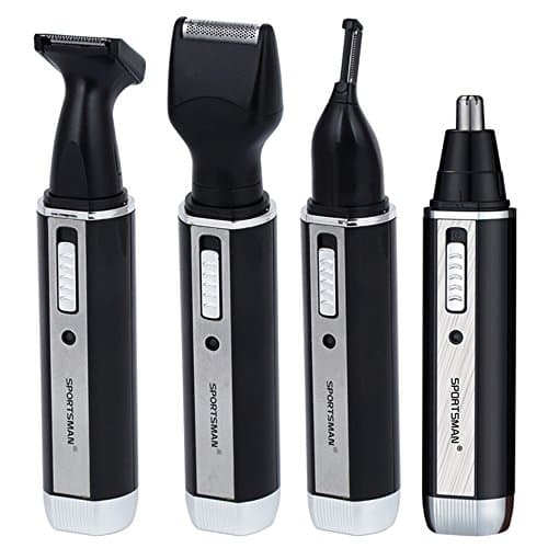 Multi-function razor, [Newest Version] 4 in 1 Rechargeable Nose Trimmer/Nose Ear Trimmer/Facial trimmer/Sideburn Trimmer/Eyebrow Trimmer for man &amp; women