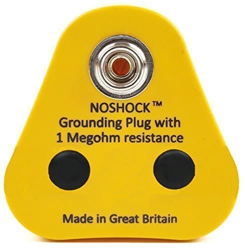 Anti-Static ESD Earth Grounding Bonding Plug With Various Connections (EU 1 x 10mm studs)