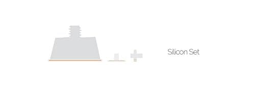 DKINZ Izac 700 Drip Cold Brew Coffee Maker Water Filter, Parts, Elements (Silicon Set)