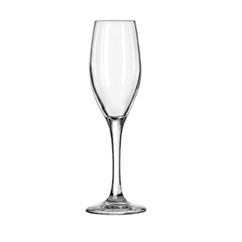 LibbeyGlassware 3096 Perception Glass Flute, 5-3/4 oz. (Pack of 12)