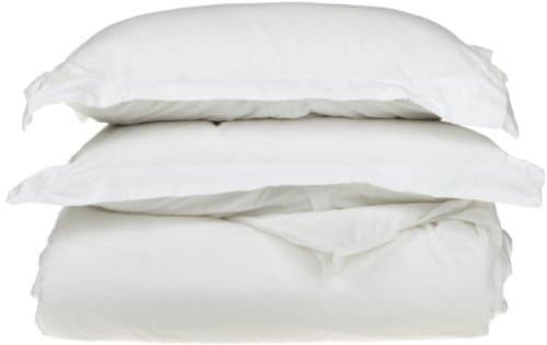 400 Thread Count Egyptian Cotton Home Classic 2 PC Pillow Shams Euro/Square/Continental/European Size 26 x 26 Inches -White Solid. ( 65 cm x 65 cm)