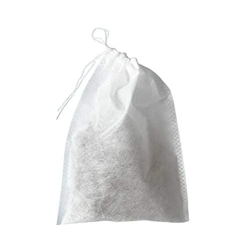 Disposable Cold Brew Coffee Bag, Self Fill Teabags, Filter Sock Infuser for Mason Jar Pitcher French Press Brewing Bags 50pcs 15x20cm