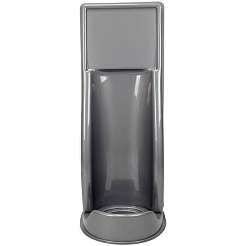 Silver extinguisher stand