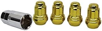 White Knight 40700SGDT Gold Wheel Lock, 4 Pack