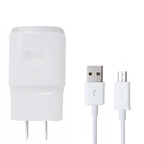 OEM NEC Terrain Compact 1.8A Wall Charger with 3ft MicroUSB Charing and Data Cable! (White / 110-240v)