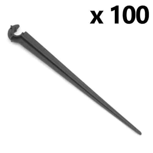 Grow Insane - 100 x Micro Irrigation 4mm-7mm Pipe Support Stake
