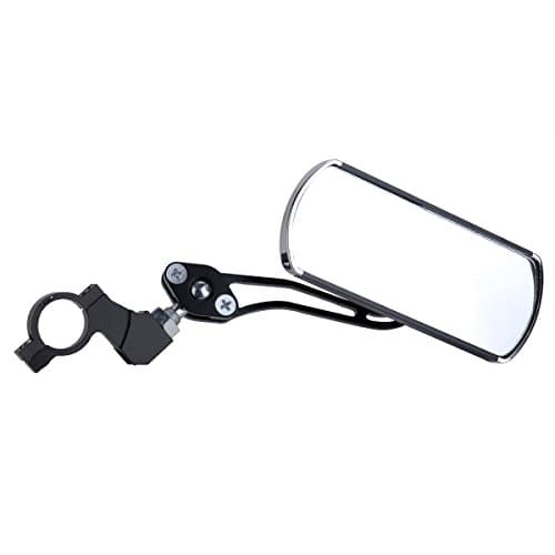 Cyclemann 2 Pack (Left&Right) Aluminum Alloy Adjustable Rotating Bicycle Bike MTB Handlebar Rear View Mirrors with Clip Holder