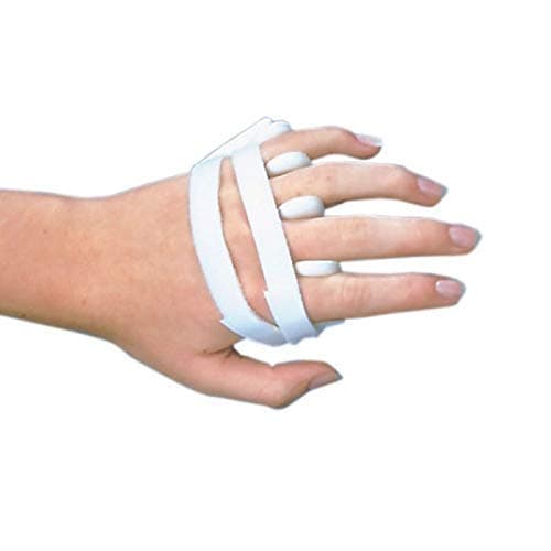 LMB Soft Core Wire-Foam Ulnar Deviation Splint with Clip Shoehorn