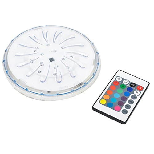 By PoolCentral 6" Magnetic Underwater Multi-Colored Swimming Pool or Spa Wall LED Light