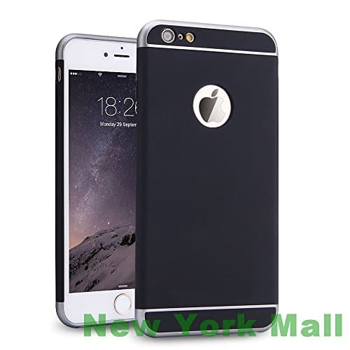 iPhone 6s Case,iphoen 6 Case,New York Mall 3 in 1 Slim Design **NEW**[Premium Non SlipSurface]with Excellent Grip Case Fit for iPhone 6s/6(4.7 inch) (Black)