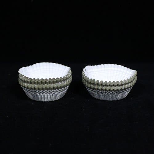 Mini Gold Swirl Cupcake Holders (120)