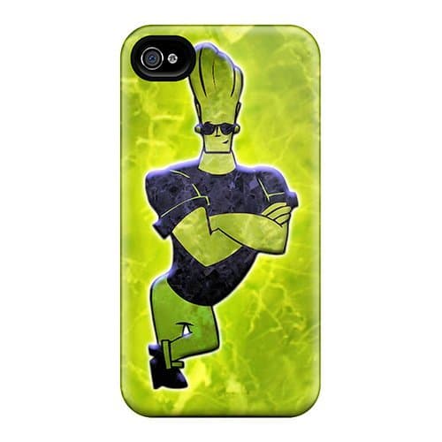 Ultra Slim Fit Hard LauraKrasowski Cases Covers Specially Made For Iphone 6- Johnny Bravo