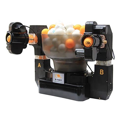 SOGAR Outdoor Automatic Double-end Table Tennis Robot Serving Machine