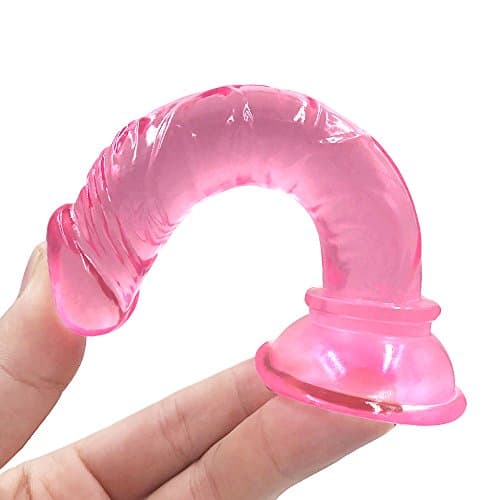 5.7 InchD-il-d-0 With Strong Suction Cup AZENEW Hot-SaleD-il-d-0 with Sculpted Skin Details,No Any Sensitive Words on The Package 01B-A3-B3 (Pink)