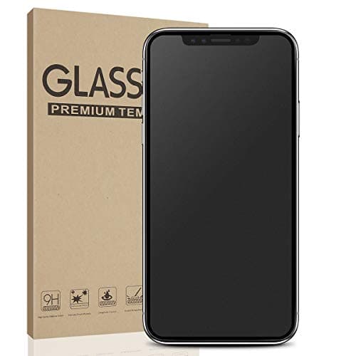 Matte Glass Screen Protector for iPhone X/Xs Full Screen, Anti-Glare & Anti-Fingerprint No Dazzling Tempered Glass 9H Hardness HD Clear Case Friendly 3D Touch Bubble Free Shield Film for iPhone X/Xs