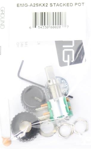 EMG:Potentiometers:A25KX2 Stacked Volume