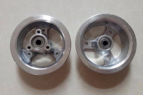 9 X 3.50-4 / 9 x 3.00-4 Rim Sets With Bearings 4.10/3.50-4 Front Wheel Fits Mobility Scooter Electric Scooter Gas Scooter