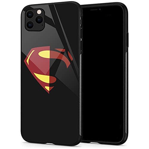 iPhone 11 Pro Case,Comics Movies-408 Pattern 9H Tempered Glass iPhone 11 Pro Cases for Men Boy Girls Soft TPU Bumper Fashion Pattern Design Cover Case for iPhone 11 Pro（5.8inch）