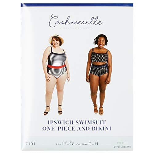 Cashmerette Patterns Ipswich Swimsuit Multi