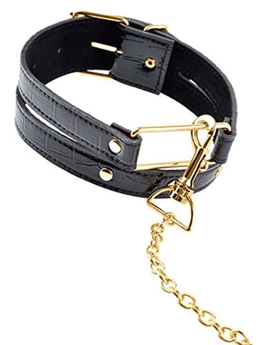 Sexy Black Collar &amp; Leash