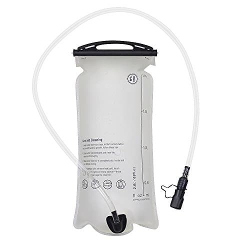MATT SAGA Water Bladder Hydration Bladder 2 Liter 3 liter 1.5L Water Reservoirs BPA Free Hydration Pack Bladder Replacement for Backpacking Camping Hiking Backpack Outdoor Portable Insulated