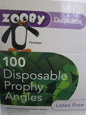 Zoobys Denticator Prophy Angle 100Pk 575010