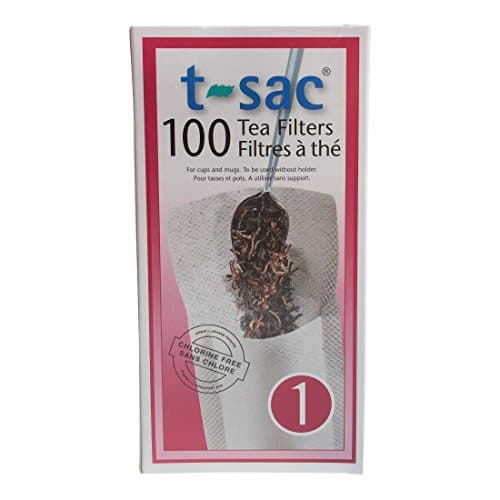 Modern Tea Filter Bags, Disposable Tea Infuser, Size 1, Set of 100 Filters - Heat Sealable, Natural, Easy to Use Anywhere, No Cleanup – Perfect for Teas, Coffee &amp; Herbs - from Magic Teafit