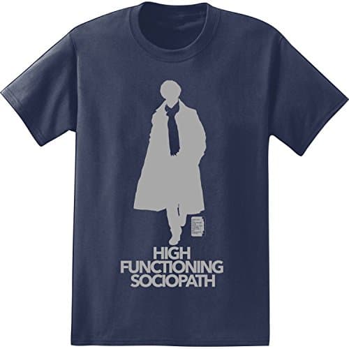 BBC Sherlock High Functioning Sociopath Men's T-Shirt (Medium)